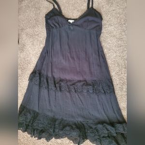 Anthropologie Feather Bones 100% Cotton Summer Dress Size Small